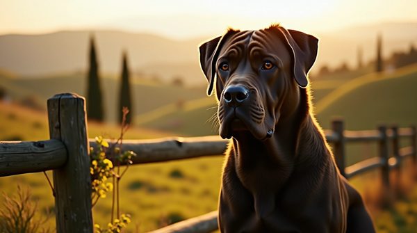 Cane corso : un compagnon puissant et fidèle à découvrir