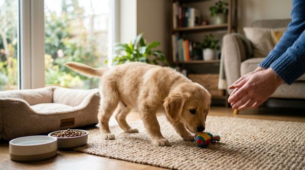 Les étapes clés du développement d'un chiot